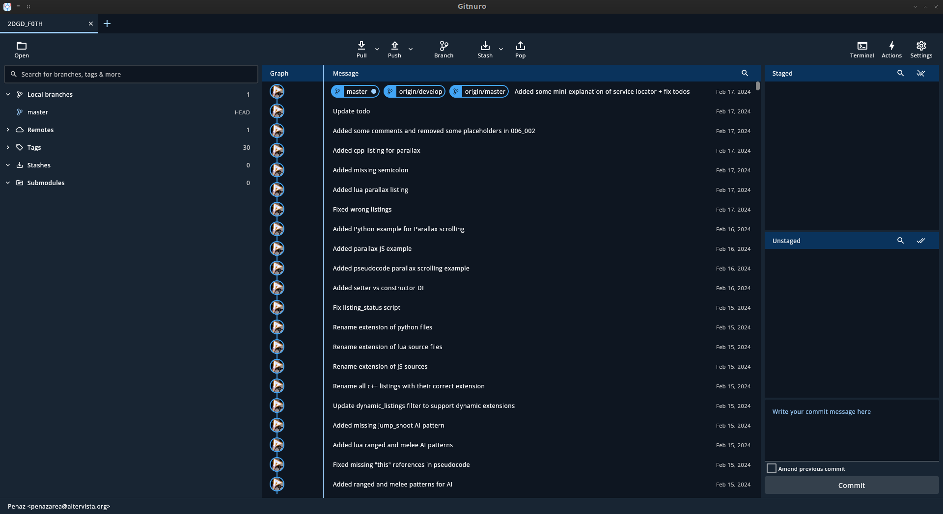 Cloning the repo 5/5