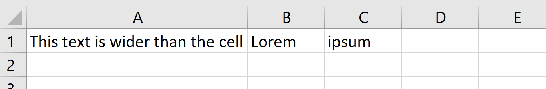 Autofit columns 1