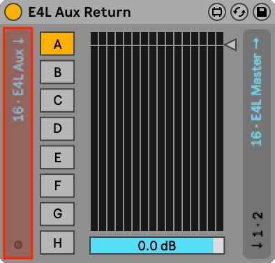 E4L Aux Return