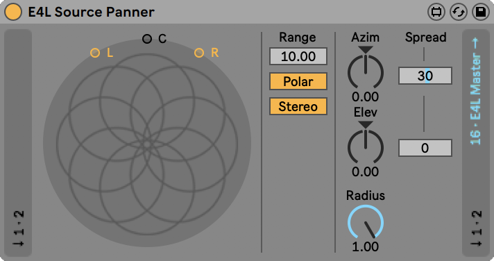 E4L Source Panner