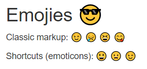 Emojis