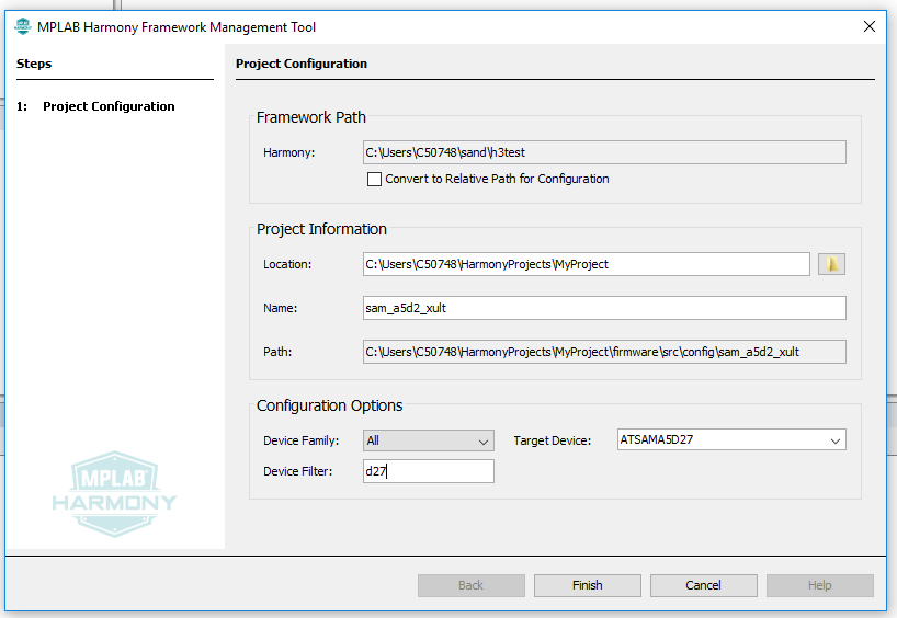 Project Configuration