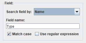 Field name