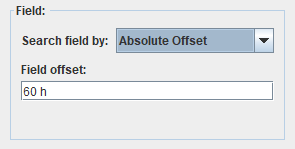 Field absolute offset