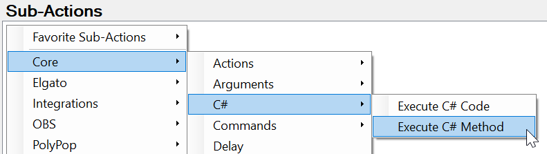 Add C# Method