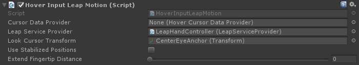 LeapMotion Component