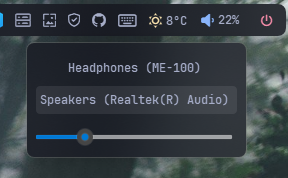 Volume Widget