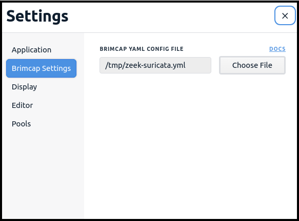 Zui YAML Config File Setting