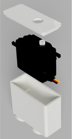 servo motor assembly