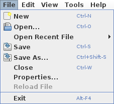 File Menu