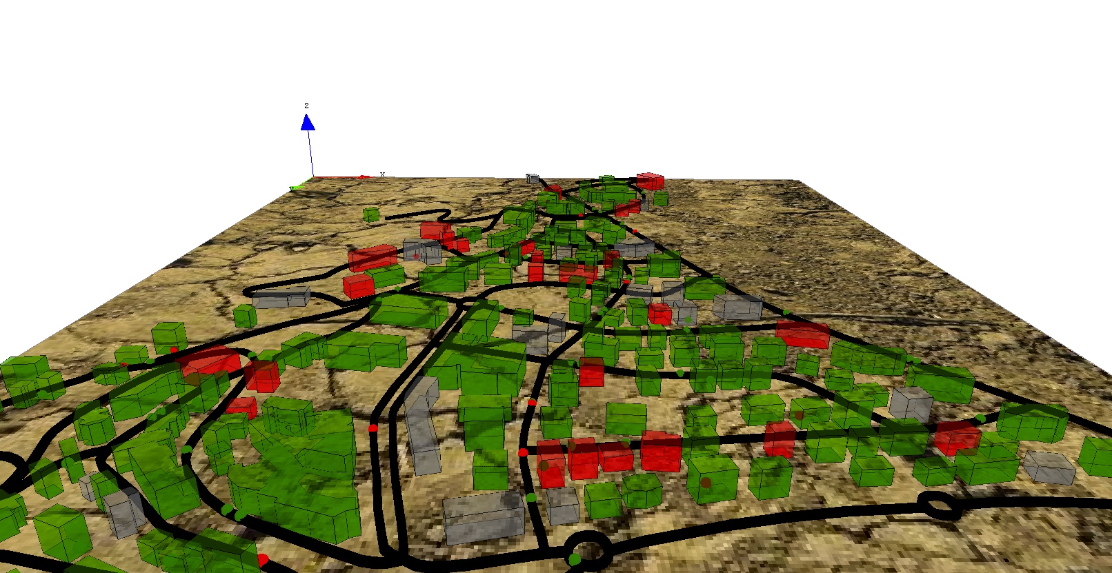 Incremental model 7: final step introducing a mathematical model for disease spread in buildings.