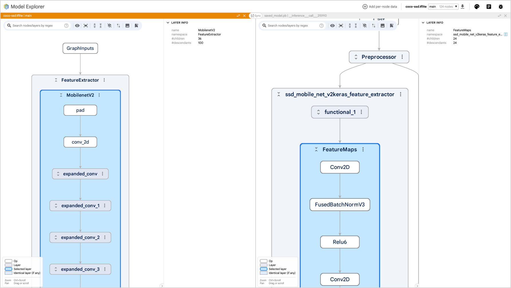 split pane view