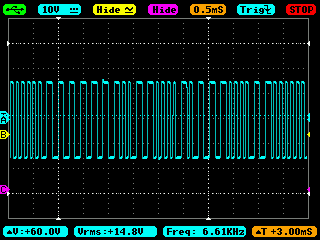 DCC Packet Screenshot