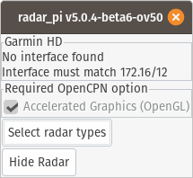 Info Garmin No Interface